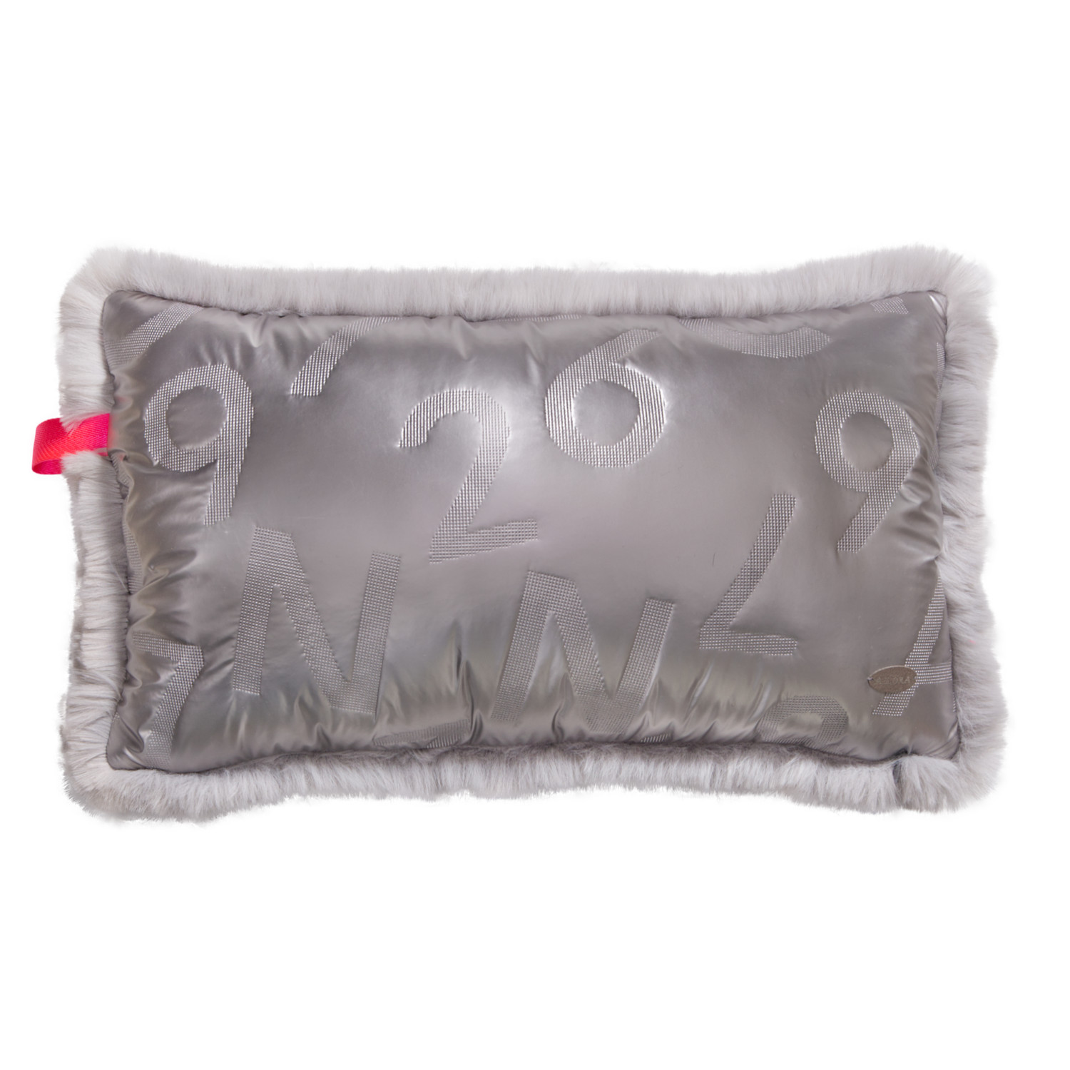 Ön Yüzü Tüylü Arka Yüzü Şişme Dikdörtgen Kırlent Kılıfı