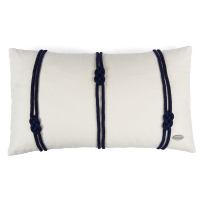 Aşk Düğümlü Marine Dikdörtgen Kırlent Kılıfı